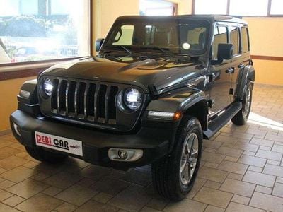 Usata Jeep Wrangler Sahara 200 CV (147 kW) 2021 Grigio scuro SUV