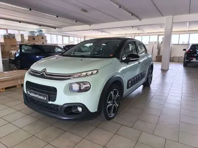 Usata Citroën C3 Shine 75 CV (55 kW) 2018 Blu/azzurro Utilitaria