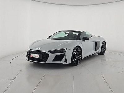Usata Audi R8 Spyder Performance 620 CV (456 kW) 2021 Grigio suzuka metallizzato Cabrio