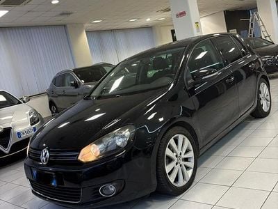 Usata VW Golf VI Highline 122 CV (89 kW) 2011 Nero Utilitaria