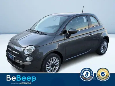 Usata Fiat 500 Lounge 69 CV (50 kW) 2014 Grigio metallizzato Berlina