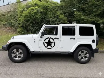 Usata Jeep Wrangler Unlimited Sahara 200 CV (147 kW) 2016 Bianco SUV