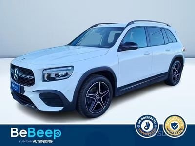 Usata Mercedes GLB200 Premium 150 CV (110 kW) 2022 Bianco pastello SUV