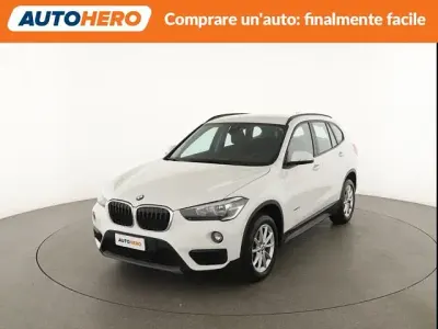 Usata BMW X1 Advantage 150 CV (110 kW) 2017 Bianco SUV