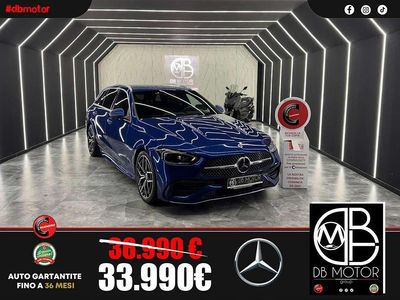 Usata Mercedes C220 AMG 200 CV (147 kW) 2023 Blu Station wagon