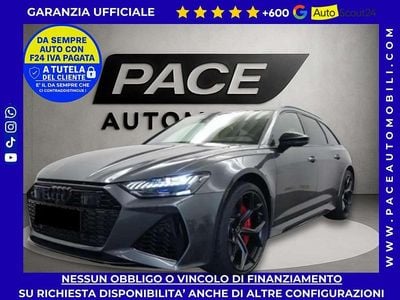 Usata Audi RS6 Performance 630 CV (463 kW) 2023 Blu/azzurro Station wagon