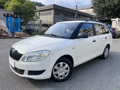Usata Skoda Fabia Active 60 CV (44 kW) 2014 Bianco Station wagon