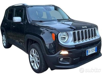 Usata Jeep Renegade Longitude 140 CV (102 kW) 2015 Nero SUV