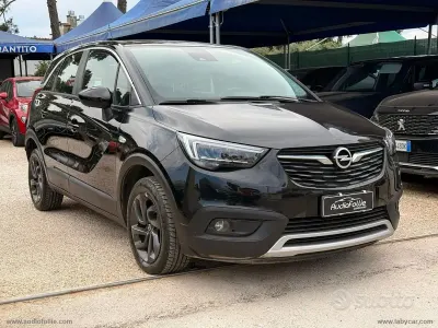 Usata Opel Crossland X S 102 CV (75 kW) 2020 Nero SUV