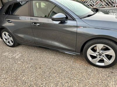 Usata Audi A3 Advanced 116 CV (85 kW) 2020 Grigio Berlina