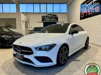 Usata Mercedes CLA200 Premium 150 CV (110 kW) 2021 Bianco Coupé