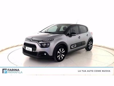 Usata Citroën C3 PureTech 83 CV (61 kW) 2023 Grigio chiaro/tetto nero Utilitaria