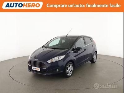 Gebraucht Ford Fiesta Titanium 75 PS (55 kW) 2017 Blau Kleinwagen