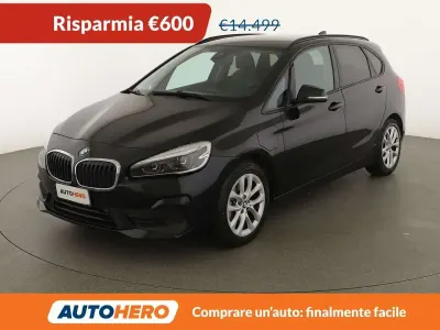 Usata BMW 225 Active Tourer Advantage 125 CV (91 kW) 2021 Nero Monovolume
