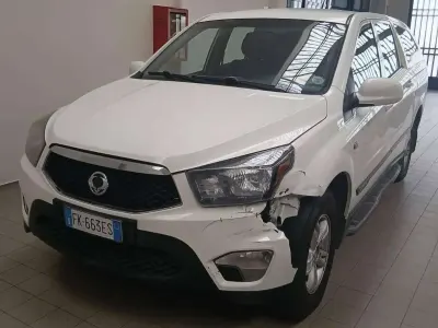 Usata SsangYong Actyon 155 CV (114 kW) 2017 Bianco SUV