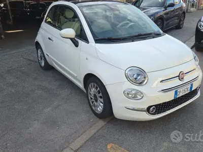 Usata Fiat 500 Lounge 86 CV (63 kW) 2019 Bianco Berlina