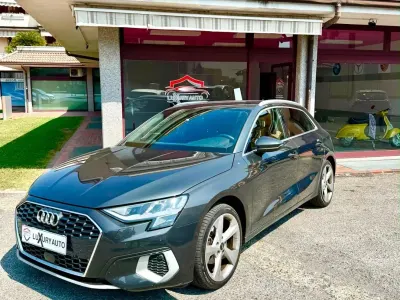 Usata Audi A3 Advanced 150 CV (110 kW) 2021 Argento Berlina