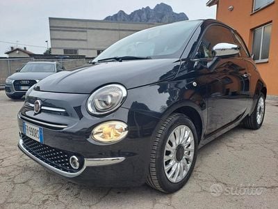 Begagnad Fiat 500 69 HK (50 kW) 2018 Svart Halvkombi