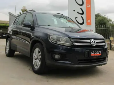 Usata VW Tiguan Sportline 110 CV (80 kW) 2015 Blu/azzurro SUV