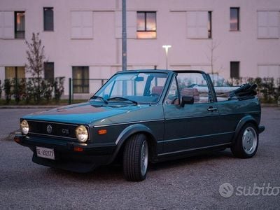 Brugt VW Golf Cabriolet GTI 111 HK (81 kW) 1983 Grå Cabriolet