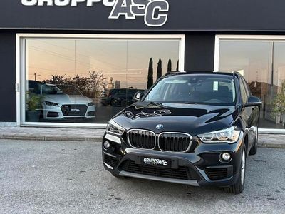 Usata BMW X1 Sport Line 150 CV (110 kW) 2018 Nero SUV