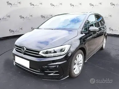 Usata VW Touran R-line 150 CV (110 kW) 2025 Nero Monovolume
