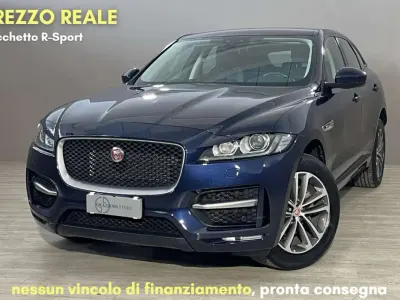 Begagnad Jaguar F-Pace R-Sport 179 HK (131 kW) 2019 Blå SUV