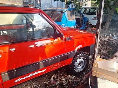 Usata Fiat Panda 4x4 1988 Rosso Utilitaria