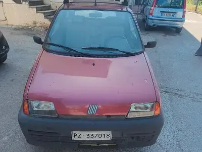 Usata Fiat 500 39 CV (28 kW) 1993 Rosso Berlina
