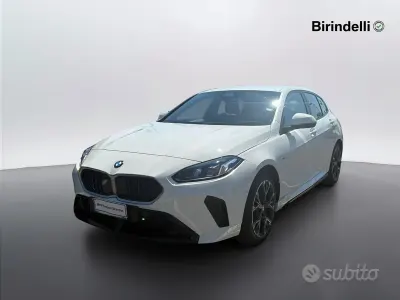 Usata BMW 118 M Sport 150 CV (110 kW) 2024 Alpin white pastello Utilitaria