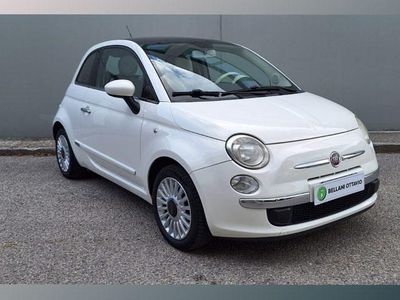 Usata Fiat 500 Lounge 95 CV (69 kW) 2011 Bianco pastello Utilitaria