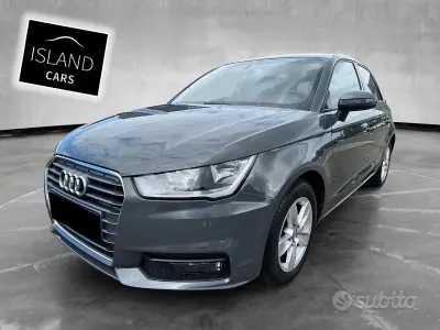 Usata Audi A1 95 CV (69 kW) 2016 Grigio Utilitaria