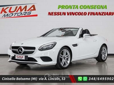 Usata Mercedes SLC180 156 CV (114 kW) 2019 Polarweiss cod. “149” Cabrio