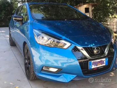 Usata Nissan Micra Tekna 90 CV (66 kW) 2017 Bluazzurro Utilitaria