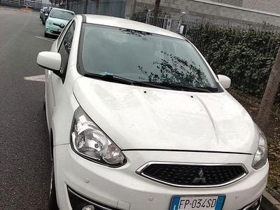 Usata Mitsubishi Space Star 71 CV (52 kW) 2018 Bianco Utilitaria