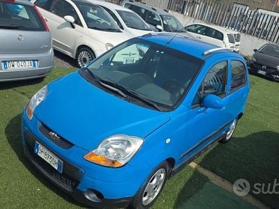Usata Chevrolet Matiz SX 66 CV (48 kW) 2009 Blu Utilitaria