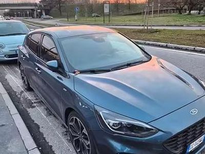 Usata Ford Focus ST-Line 125 CV (91 kW) 2021 Blu Berlina