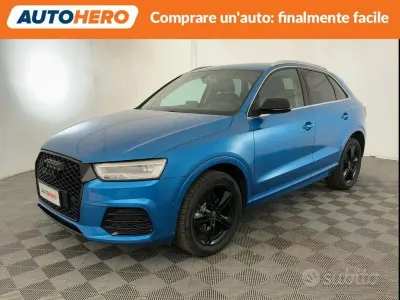 Usata Audi Q3 Sport 150 CV (110 kW) 2015 Blu/azzurro SUV