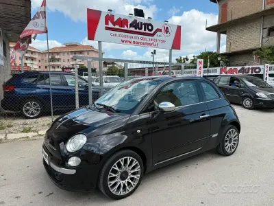 Usata Fiat 500 Lounge 69 CV (50 kW) 2013 Nero Berlina