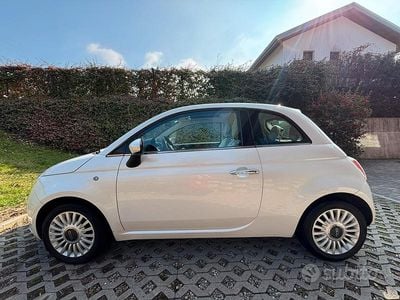 Usata Fiat 500 2009 Bianco Cabrio