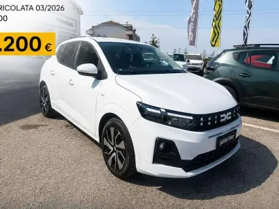 Usata Dacia Sandero Expression 101 CV (74 kW) 2026 Bianco ghiaccio Berlina