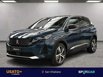 Usata Peugeot 3008 Allure 131 CV (96 kW) 2023 Blu SUV