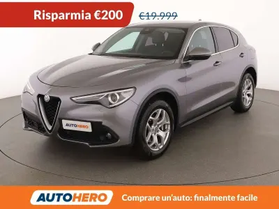 Usata Alfa Romeo Stelvio Lusso 209 CV (153 kW) 2020 Grigio SUV