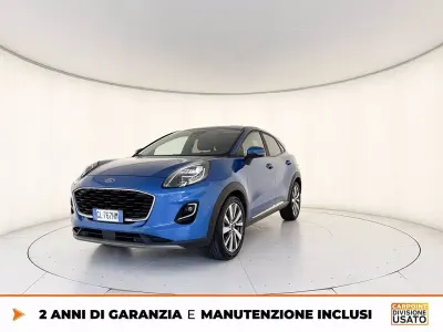 Usata Ford Puma Titanium X 125 CV (91 kW) 2022 Blu SUV