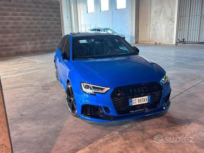 Usata Audi RS3 400 CV (294 kW) 2020 Blu Berlina