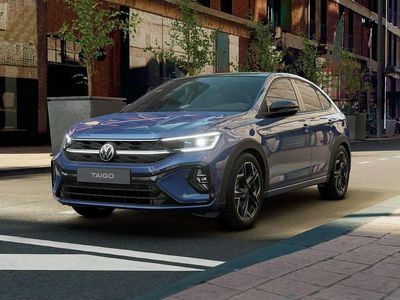 Nuova VW Taigo R-line Plus 116 CV (85 kW) 2025 Reef blue metallizzato nero SUV