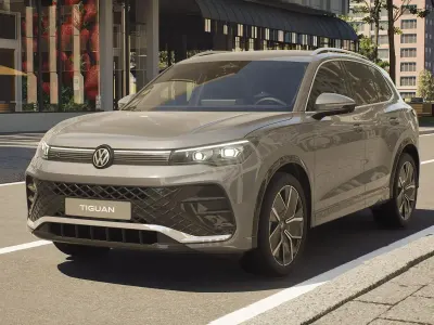 Nuova VW Tiguan R-line Plus 193 CV (141 kW) 2026 Dolphin grey metallizzato SUV