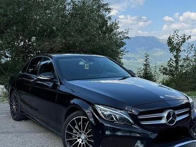 Usado Mercedes C250 204 CV (150 kW) 2014 Negro Berlina