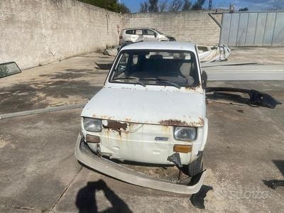 Usata Fiat 126 1987 Bianco Utilitaria