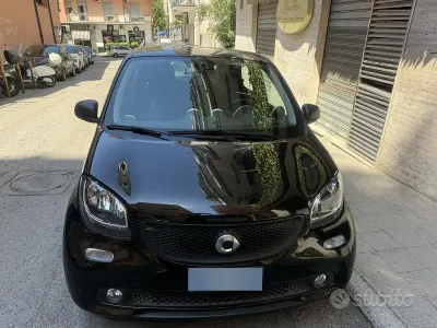Usata Smart ForFour Prime 71 CV (52 kW) 2019 Nero Utilitaria
